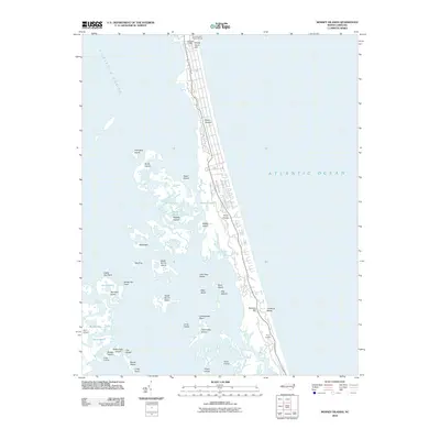 2010 Map of Mossey Islands, 2010 Print