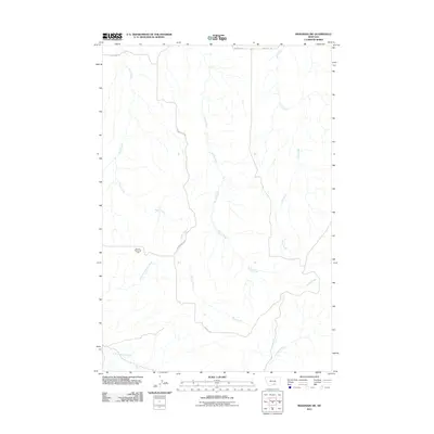 2011 Map of Mossmain SW, 2011 Print
