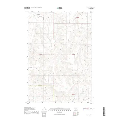 2020 Map of Mossmain SW, 2020 Print