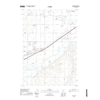 2020 Map of Mossmain, 2020 Print
