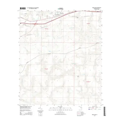2015 Map of Mossy Head, 2015 Print