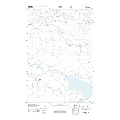 2011 Map of Mossyrock, 2011 Print