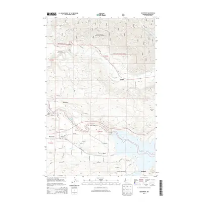 2013 Map of Mossyrock, 2013 Print