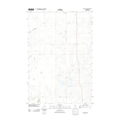 2013 Map of Motley NW, 2013 Print