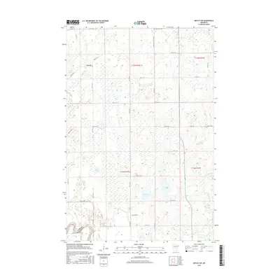 2016 Map of Motley NW, 2016 Print