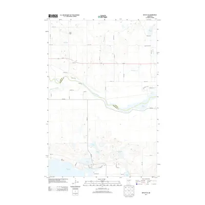 2013 Map of Motley SE, 2013 Print