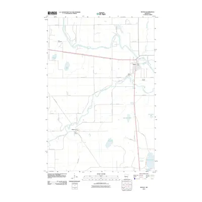 2010 Map of Motley, 2010 Print