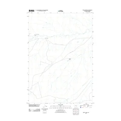 2011 Map of Mott Creek, 2011 Print