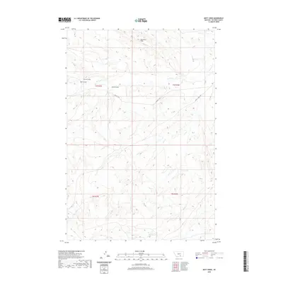 2020 Map of Mott Creek, 2020 Print