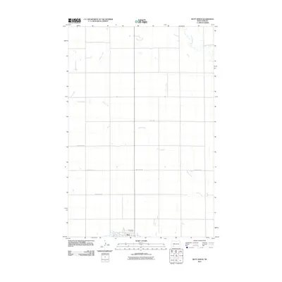 2011 Map of Mott North, 2011 Print