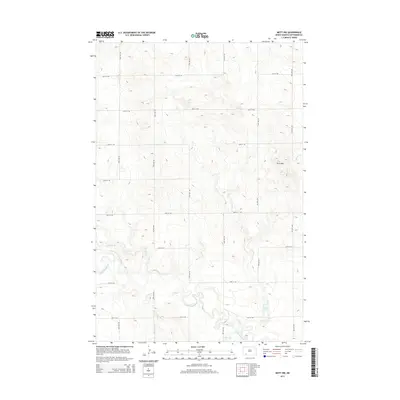 2014 Map of Mott NW, 2014 Print
