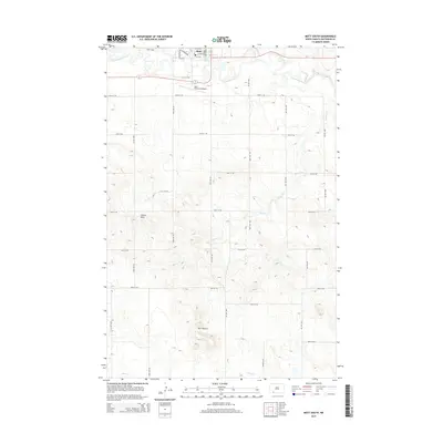2014 Map of Mott South, 2014 Print