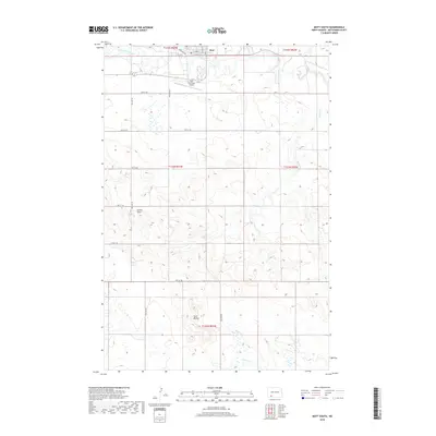2018 Map of Mott South, 2018 Print