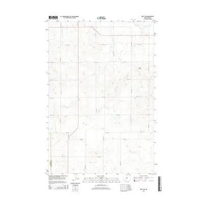 2014 Map of Mott SW, 2014 Print