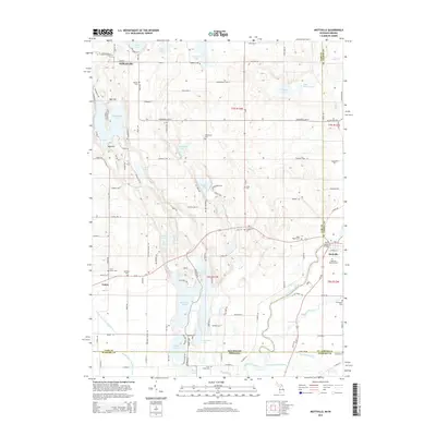 2014 Map of Mottville, 2014 Print