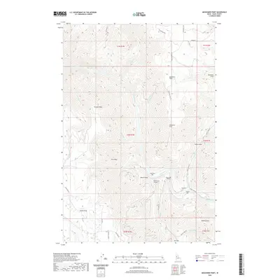 2020 Map of Moughmer Point, 2020 Print