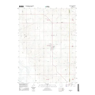2015 Map of Moulton, 2015 Print