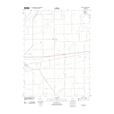 2010 Map of Moulton, 2010 Print