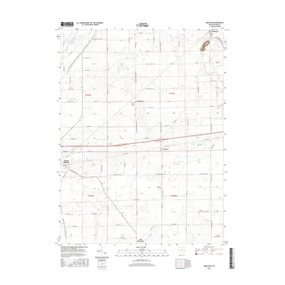 2016 Map of Moulton, 2016 Print