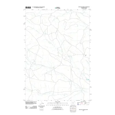 2011 Map of Moulton Creek, 2011 Print