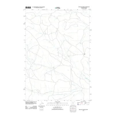 2012 Map of Moulton Creek, 2012 Print