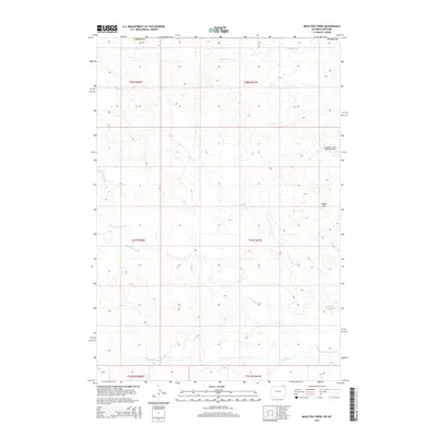 2015 Map of Moulton Creek, 2015 Print