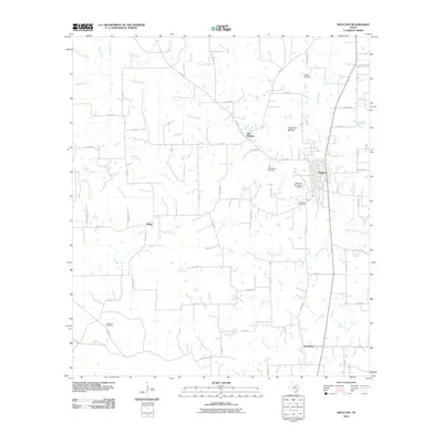 2010 Map of Moulton, 2010 Print