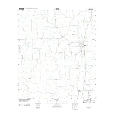 2013 Map of Moulton, 2013 Print