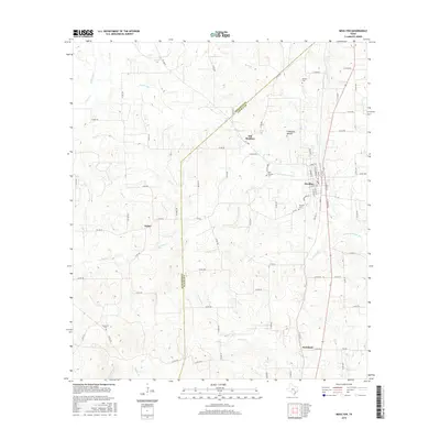 2016 Map of Moulton, 2016 Print