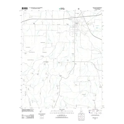 2011 Map of Moulton, 2011 Print