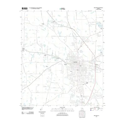 2011 Map of Moultrie, 2011 Print