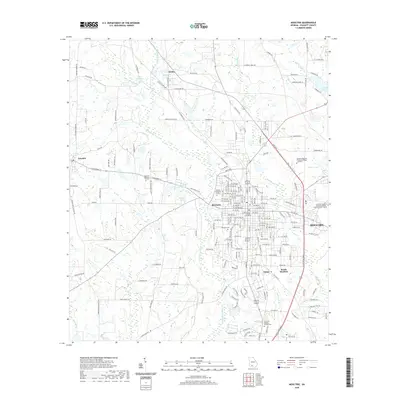 2020 Map of Moultrie, 2020 Print