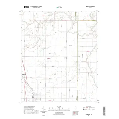 2018 Map of Mound Bayou, 2018 Print