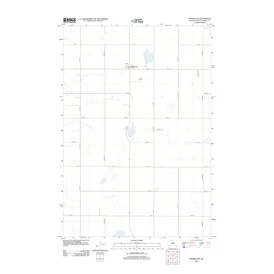 2012 Map of Mound City, 2012 Print