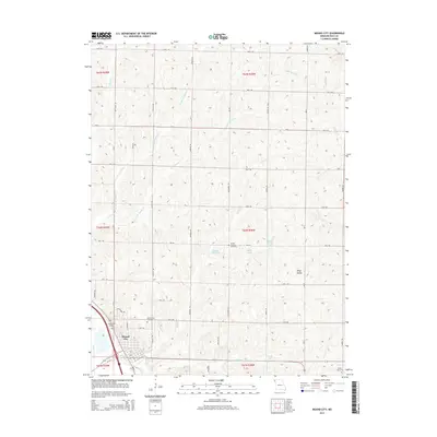 2014 Map of Mound City, 2014 Print