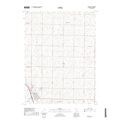 2017 Map of Mound City, 2017 Print
