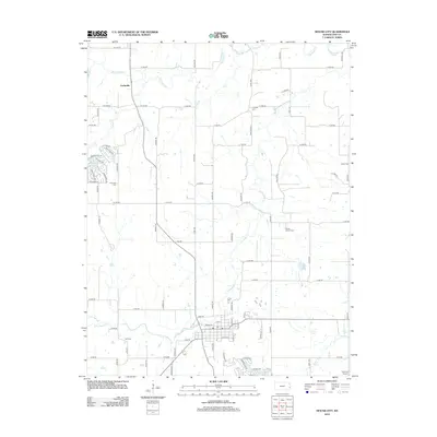 2012 Map of Mound City, 2012 Print