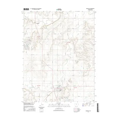 2015 Map of Mound City, 2015 Print