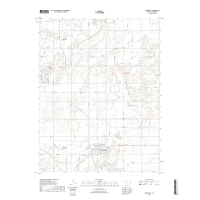 2018 Map of Mound City, 2018 Print