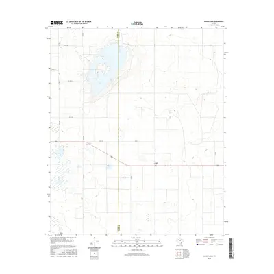 2016 Map of Mound Lake, 2016 Print