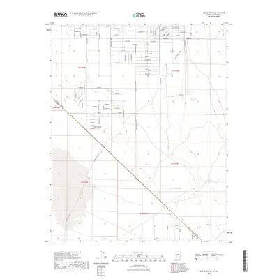 2021 Map of Mound Spring, 2021 Print