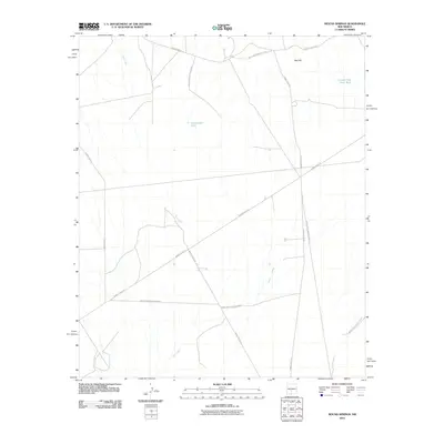 2010 Map of Mound Springs, 2010 Print