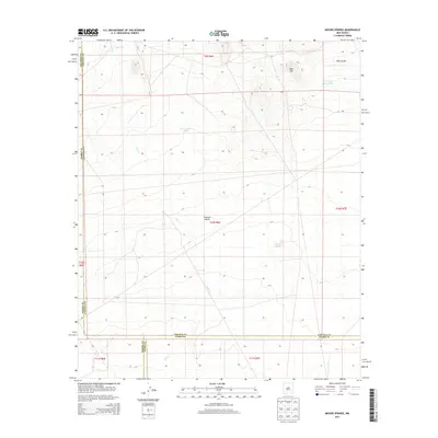 2013 Map of Mound Springs, 2013 Print