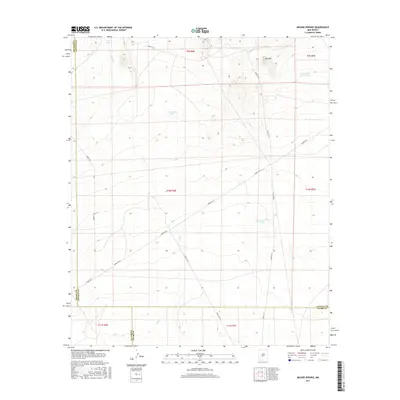 2017 Map of Mound Springs, 2017 Print