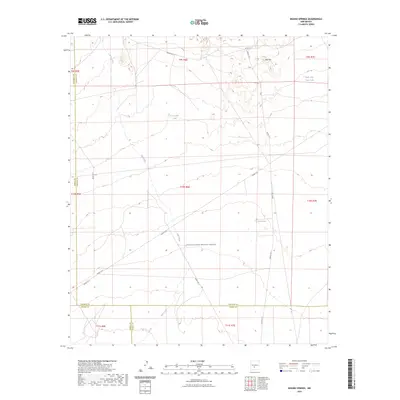 2023 Map of Mound Springs, 2023 Print