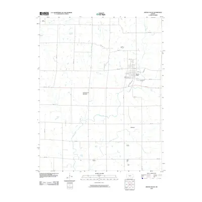 2010 Map of Mound Valley, 2010 Print