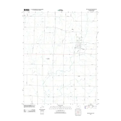 2012 Map of Mound Valley, 2012 Print