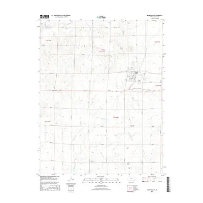 2016 Map of Mound Valley, 2016 Print