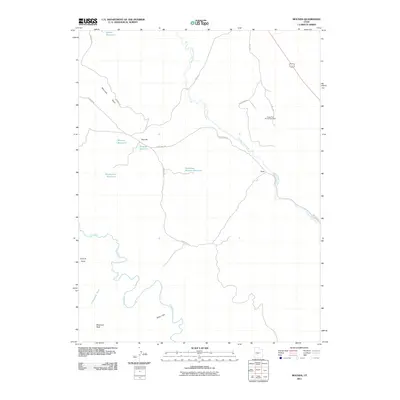 2011 Map of Mounds, 2011 Print