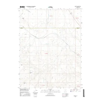 2017 Map of Mounds, 2017 Print